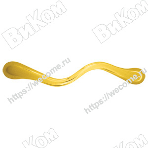 Оптом купить Ручка скоба 2081-96 золото (50*) в мебельная фурнитура оптом и в розницу ВиКом.