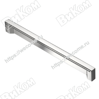 Оптом купить Ручка рейлинг R-3060-160 хром (40,200*) KERRON (Под заказ) в мебельная фурнитура оптом и в розницу ВиКом.