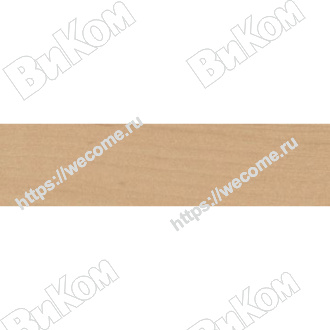 Оптом купить Кромка клеевая 19мм береза аляска 5717 (200*) в мебельная фурнитура оптом и в розницу ВиКом.