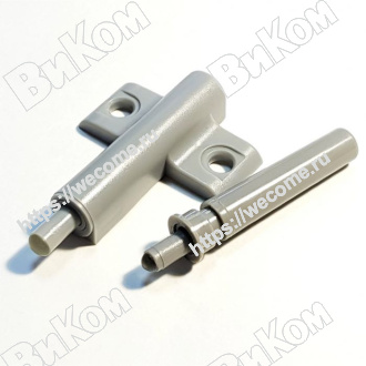 Оптом купить Амортизатор KAM10, 65х45х15 мм, серый (100*) в мебельная фурнитура оптом и в розницу ВиКом.