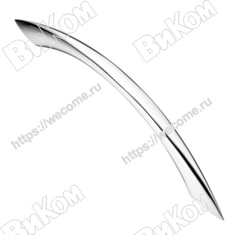 Оптом купить Ручка скоба LT-9200-96  хром  KERRON (100*) в мебельная фурнитура оптом и в розницу ВиКом.