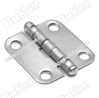 Оптом купить Петля накладная ПН5-40, без покрытия (300*) в мебельная фурнитура оптом и в розницу ВиКом.