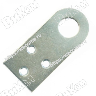Оптом купить Проушина 40х90 цинк (150*) в мебельная фурнитура оптом и в розницу ВиКом.