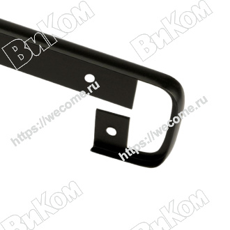 Оптом купить Планка щелевая, черная, 38мм Т-образная в мебельная фурнитура оптом и в розницу ВиКом.