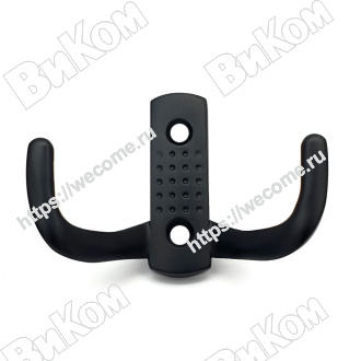 Оптом купить Крючок 212 В, черный (60*) Соллер в мебельная фурнитура оптом и в розницу ВиКом.