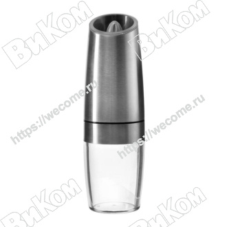 Оптом купить Мельница для специй электрическая  + подсветка, нержавейка в мебельная фурнитура оптом и в розницу ВиКом.