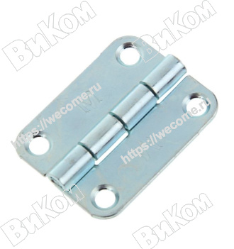 Оптом купить Петля карточная 30х40, цинк (300*) в мебельная фурнитура оптом и в розницу ВиКом.