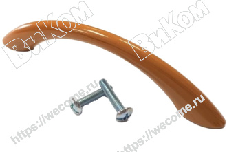 Оптом купить Ручка скоба к.2104-01-96 пластик ольха (100*) в мебельная фурнитура оптом и в розницу ВиКом.