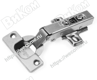 Оптом купить Мебельная петля H301A02/0910 для накладных дверей (100*) Боярд в мебельная фурнитура оптом и в розницу ВиКом.