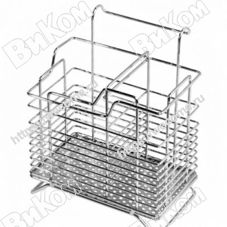 Оптом купить Держатель для приборов хром 150х115х185 в мебельная фурнитура оптом и в розницу ВиКом.