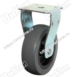 Оптом купить Опора колесная (мебельное колесо) 75 мм,  Н=100 (100*) Иж в мебельная фурнитура оптом и в розницу ВиКом.