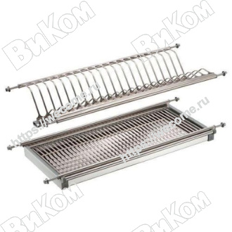 Оптом купить Сушилка 800 мм (280*765*65), нержавейка в мебельная фурнитура оптом и в розницу ВиКом.