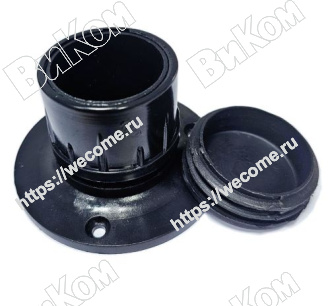 Оптом купить Опора барная регулируемая D=50мм верх + низ в мебельная фурнитура оптом и в розницу ВиКом.