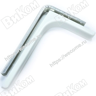 Оптом купить Консоль 183х114х35 накладка белый, (100*) в мебельная фурнитура оптом и в розницу ВиКом.