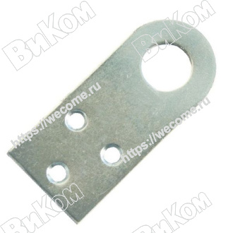 Оптом купить Проушина 30х70  цинк (200*) в мебельная фурнитура оптом и в розницу ВиКом.