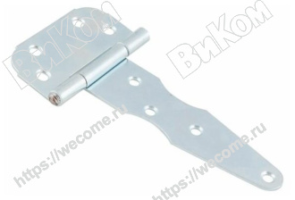 Оптом купить Петля-стрела ПС-130, цинк (60*) в мебельная фурнитура оптом и в розницу ВиКом.
