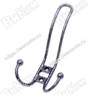 Оптом купить Крючок вешалка №12 АС (30*) в мебельная фурнитура оптом и в розницу ВиКом.