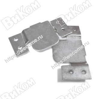 Оптом купить Захват диванный, цинк (2,0 мм) (300*)  (4отв) Н в мебельная фурнитура оптом и в розницу ВиКом.