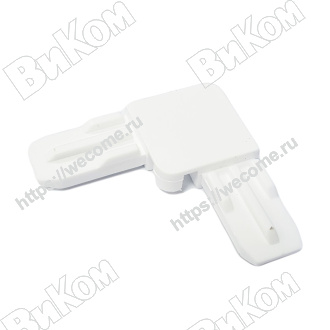 Оптом купить Уголок москитной сетки пластик (250*) в мебельная фурнитура оптом и в розницу ВиКом.