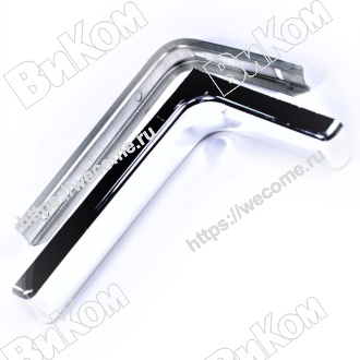 Оптом купить Консоль 237х143х35 накладка хром в мебельная фурнитура оптом и в розницу ВиКом.