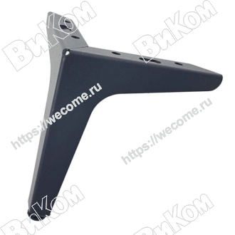 Оптом купить Опора альфа H-150, черная (20*) в мебельная фурнитура оптом и в розницу ВиКом.