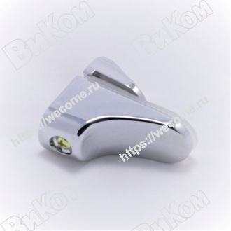 Оптом купить Полкодержатель пеликан 152 ZY 56мм, хром (24*) в мебельная фурнитура оптом и в розницу ВиКом.