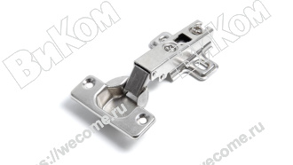 Оптом купить Петля 4-шарнирная накладная 105° H100A02/0112 (200*) Боярд 0,062 кг в мебельная фурнитура оптом и в розницу ВиКом.