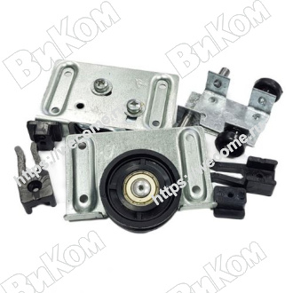 Оптом купить Комплект роликов СРД-1 М3 на подшипнике рефленые ОЦ (50*) в мебельная фурнитура оптом и в розницу ВиКом.