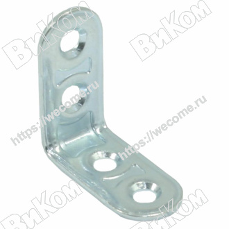 Оптом купить Кронштейн МК 32х32, цинк (500*) в мебельная фурнитура оптом и в розницу ВиКом.