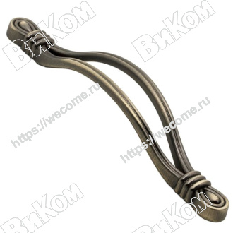 Оптом купить Ручка скоба RS-101-96 MAB атласная бронза  KERRON (70*) в мебельная фурнитура оптом и в розницу ВиКом.