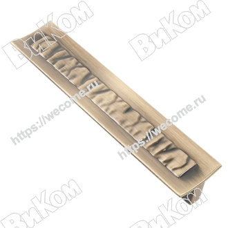 Оптом купить Ручка скоба RS-030-160 BA  бронза  KERRON (25*) в мебельная фурнитура оптом и в розницу ВиКом.