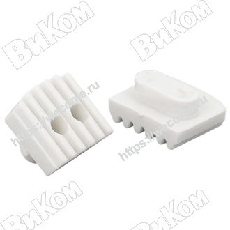 Оптом купить Вкладка для держателя R-7,  белая R-47 (100*) в мебельная фурнитура оптом и в розницу ВиКом.