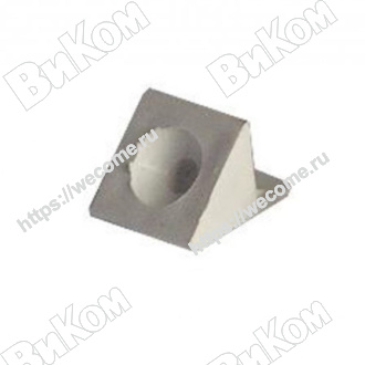 Оптом купить Фиксатор задней стенки серый (500*) в мебельная фурнитура оптом и в розницу ВиКом.