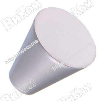 Оптом купить Ручка кнопка К-1030 SC, матовый хром KERRON (150*) в мебельная фурнитура оптом и в розницу ВиКом.