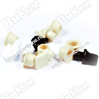 Оптом купить Втулка 7мм бежевая (№11) (1000*) в мебельная фурнитура оптом и в розницу ВиКом.