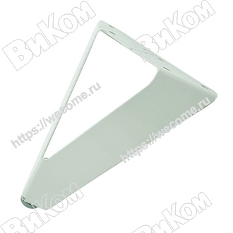 Оптом купить Опора дельта H-150, белая в мебельная фурнитура оптом и в розницу ВиКом.