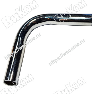 Оптом купить Угол для рейлинга 16 мм, 90 градусов, хром в мебельная фурнитура оптом и в розницу ВиКом.