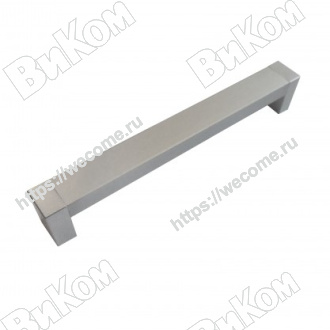 Оптом купить Ручка релинг С18/192 пластик, металлик/металлик (150*) (Под заказ) в мебельная фурнитура оптом и в розницу ВиКом.