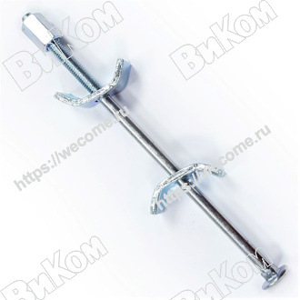 Оптом купить Стяжка для соединения столешниц, 150мм в мебельная фурнитура оптом и в розницу ВиКом.