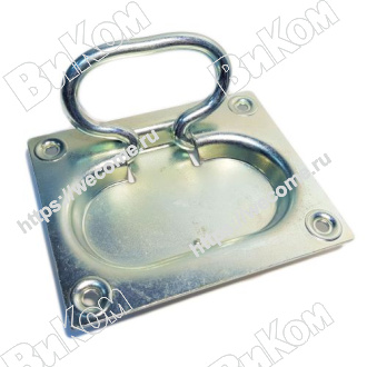 Оптом купить Ручка откидная 100*80, скрытая цинк (50*) в мебельная фурнитура оптом и в розницу ВиКом.