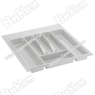 Оптом купить Лоток для столовых приборов, 50, белый (25*) в мебельная фурнитура оптом и в розницу ВиКом.