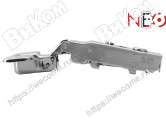 Оптом купить Петля 4-шарнирная NEO для накладных дверей с эксцентриком, тип А. H306A02 (200*) в мебельная фурнитура оптом и в розницу ВиКом.