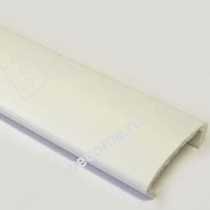 Оптом купить Пицефал С-образ. Белый L=2.8m в мебельная фурнитура оптом и в розницу ВиКом.