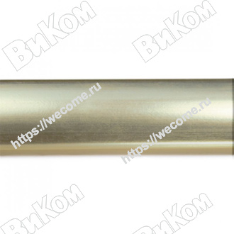 Оптом купить Профиль Т-образ. Металлик золото в мебельная фурнитура оптом и в розницу ВиКом.