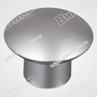 Оптом купить Ручка кнопка к.1102-10, серебро матовое. Sedef (200*) в мебельная фурнитура оптом и в розницу ВиКом.