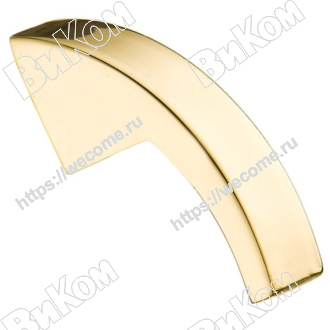 Оптом купить Ручка кнопка К-1110 ОТ золото KERRON (150*) в мебельная фурнитура оптом и в розницу ВиКом.