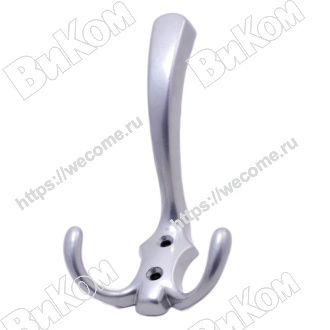 Оптом купить Крючок вешалка №9 хром  (30*) в мебельная фурнитура оптом и в розницу ВиКом.