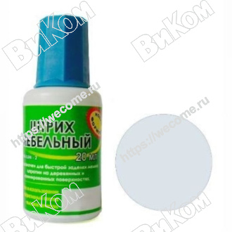 Оптом купить Штрих мебельный, цвет серый в мебельная фурнитура оптом и в розницу ВиКом.