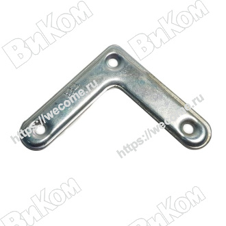 Оптом купить Угольник 50х50 цинк (1000*) в мебельная фурнитура оптом и в розницу ВиКом.