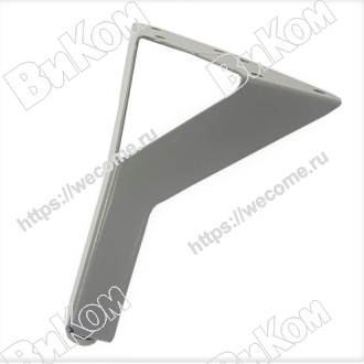 Оптом купить Опора гамма H-150, серая в мебельная фурнитура оптом и в розницу ВиКом.
